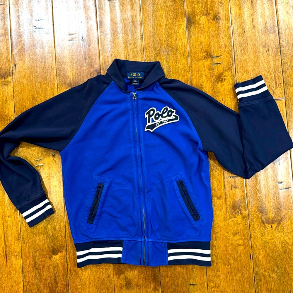 POLO RALPH LAUREN ZIPPER ATHLETIC BIYS JACKET